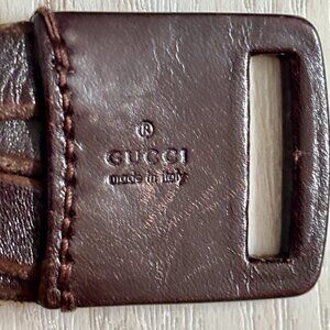 Gucci Braided Leather Belt From Tom Ford Era